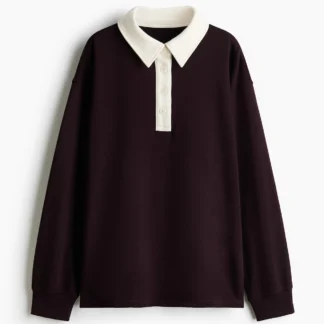 H&M オーバーサイズラガーシャツ