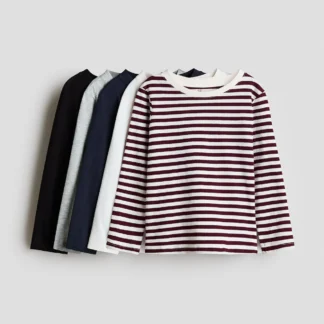 H&M コットントップス 5枚セット