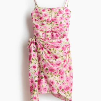 H&M タイスカートキャミワンピース