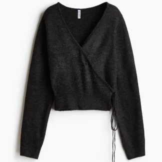 H&M カシュクールカーディガン