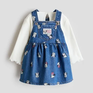 H&M プリントデザイン コットン2アイテムセット