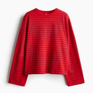 H&M 長袖コットントップス