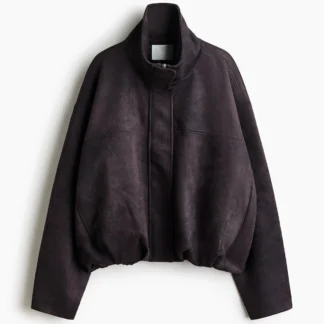 H&M オーバーサイズ バブルヘムジャケット