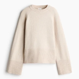 H&M ラグランスリーブセーター