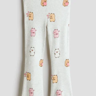 H&M プリントコットンレギンス