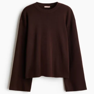 H&M オーバーサイズ ファインニットセーター