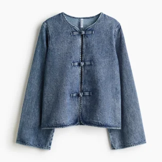 H&M ノットボタン デニムジャケット