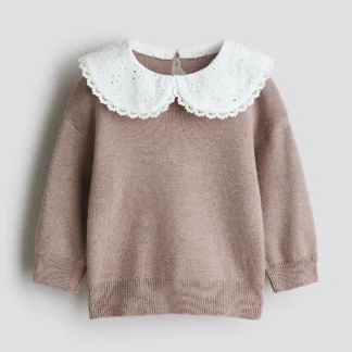 H&M ピーターパンカラーセーター