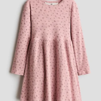 H&M プリントコットンワンピース
