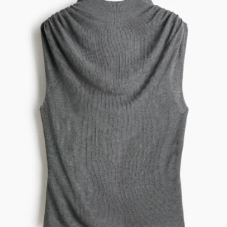 H&M ドレープニットトップス