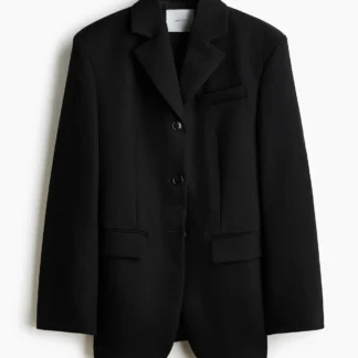 H&M シングルブレスト ウールブレザー