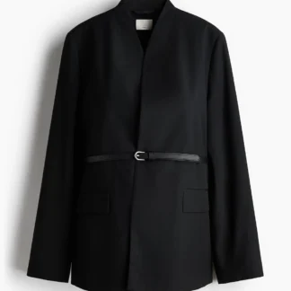 H&M MAMA ベルテッドブレザー