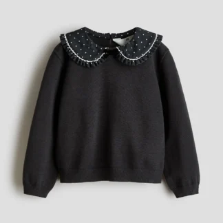 H&M Peter Pan-collared jumper