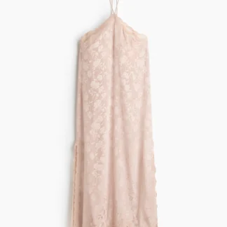 H&M レーストリム ブロケードワンピース