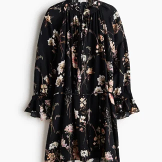 H&M ベルテッドチュニックワンピース