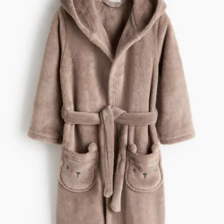 H&M アップリケドレッシングガウン