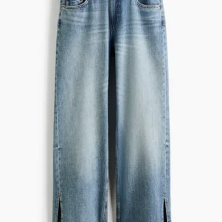H&M ワイドレギュラーウエストデニム