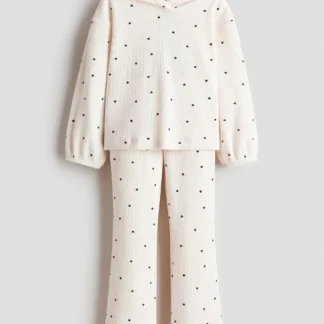 H&M リブニット2アイテムセット