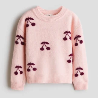 H&M ジャカードニットセーター