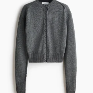 H&M メリノウールカーディガン