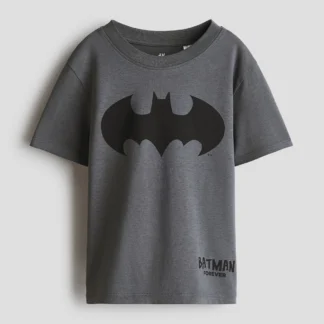 H&M プリントコットンTシャツ