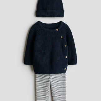 H&M 3-piece cotton set