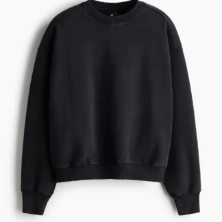 H&M オーバーサイズフィット コットンスウェットシャツ