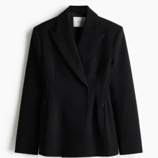 H&M ダブルブレスト ウールブレザー