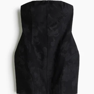H&M ジャカードベアトップワンピース