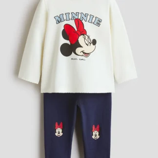 H&M プリントデザイン コットン2アイテムセット