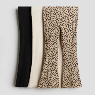 H&M フレアレギンス 3本セット