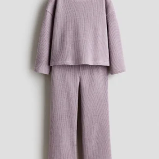 H&M コットンワッフル2アイテムセット