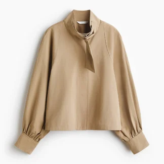 H&M オーバーサイズ ツイルジャケット
