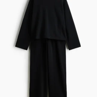 H&M コットンスウェット2アイテムセット
