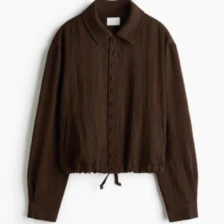 H&M ドローストリングディテールジャケット