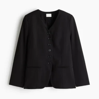 H&M ノーラペル ツイルブレザー