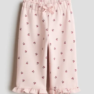 H&M ワイドスウェットジョガーパンツ