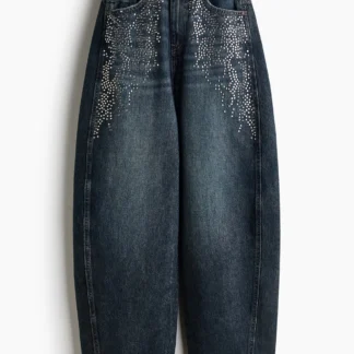 H&M バレルハイウエストデニム