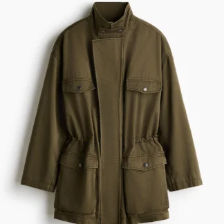 H&M コットンカーゴジャケット