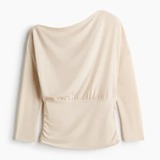 H&M ワンショルダーニットトップス