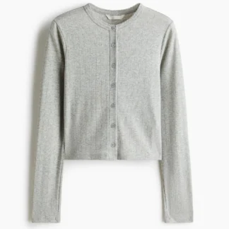 H&M ポインテルニットカーディガン