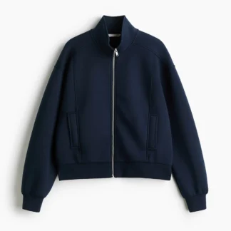 H&M ジャージーフルジップジャケット