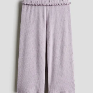H&M コットンワイドパンツ