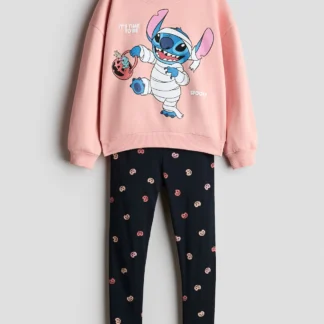 H&M スウェットシャツ&レギンス 2アイテムセット