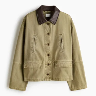 H&M ワークウェアツイルジャケット