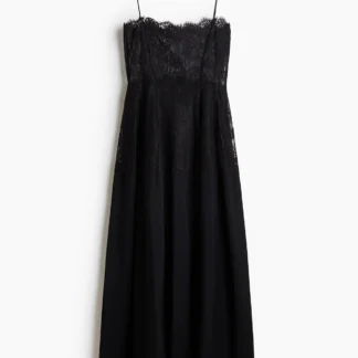 H&M コンビファブリックキャミワンピース