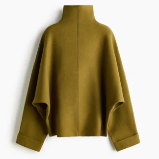 H&M オーバーサイズハイネックセーター