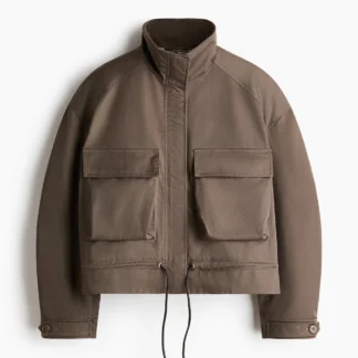 H&M オーバーサイズユーティリティジャケット