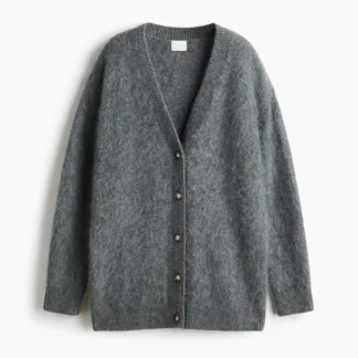 H&M オーバーサイズ ウールカーディガン