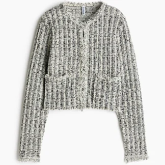H&M ブークレニットカーディガン